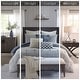 preview thumbnail 30 of 58, Madison Park Signature Essence Oversized Cotton Clipped Jacquard Comforter Set with Euro Shams and Throw Pillows