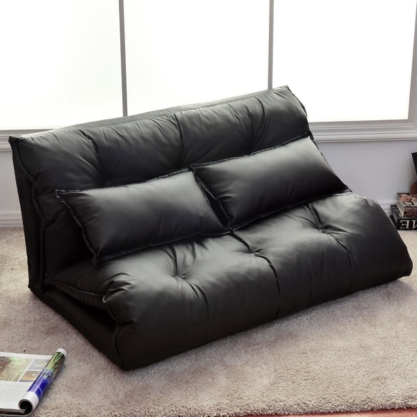Merax pu leather foldable video gaming sofa best sale