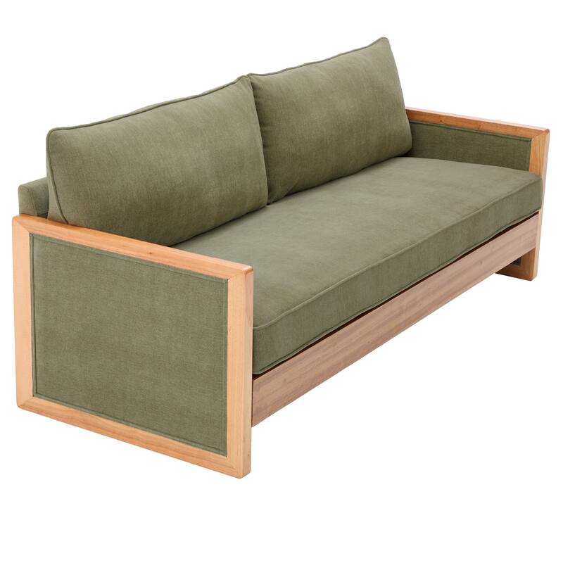 Christopher Knight Home - Soft Upholstered 77.8" Chenille 3-Seater Sofa