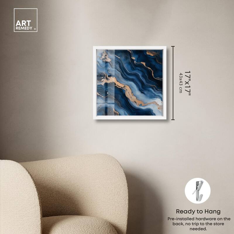 Deep Sea Geode II Shadowbox by Art Remedy