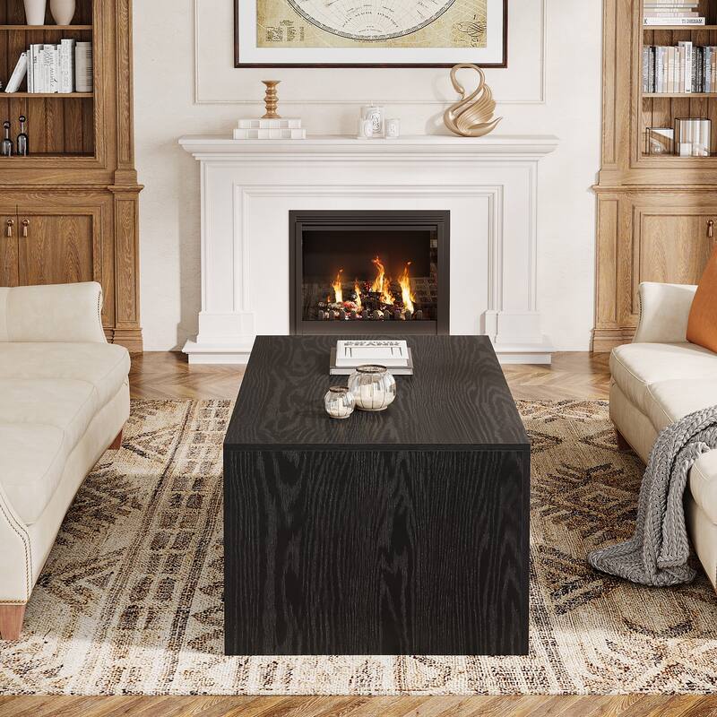 Farmhouse Rectangle Coffee Table for Living Room