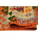 preview thumbnail 6 of 5, Bohemian Turkish Kilim Digna Hand-Woven Area Rug - 1'11" x 3'0"