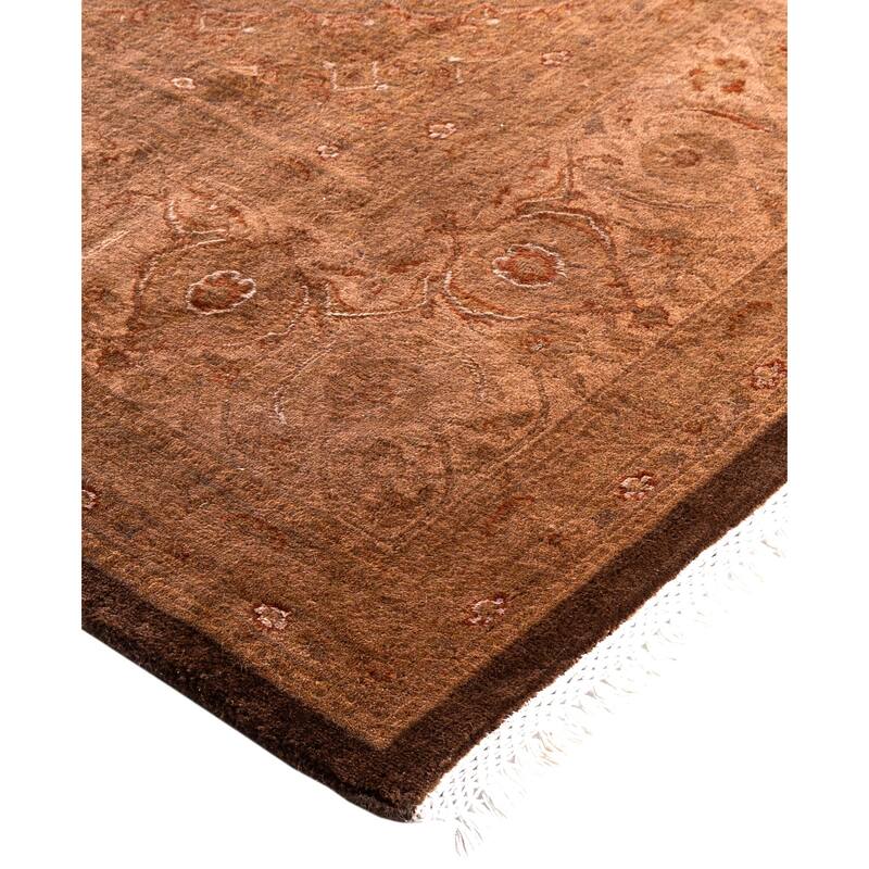 Overdyed One-of-a-Kind Hand-Knotted Area Rug - Beige - 8' 2" x 10' 0"