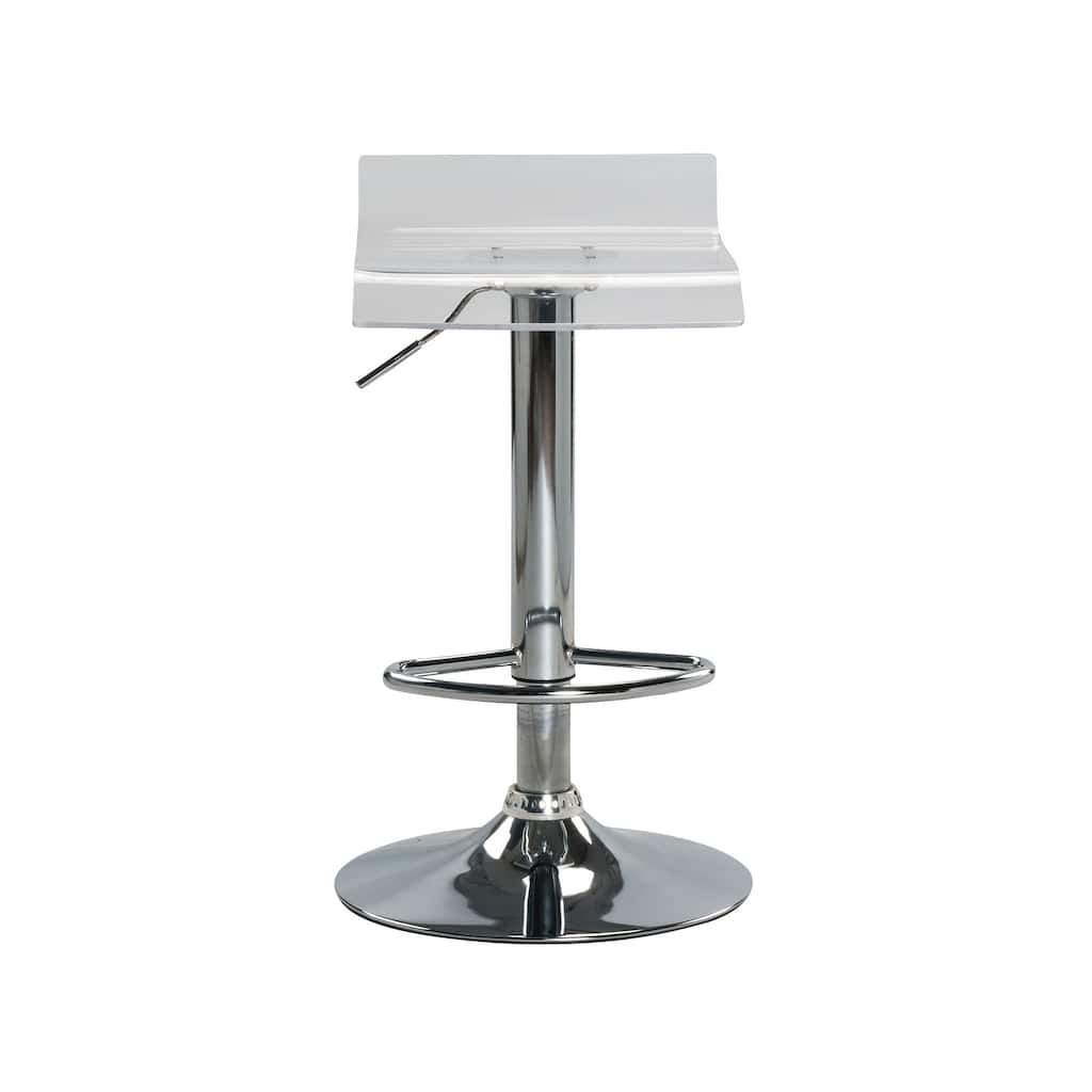 Camargo Low Back Swivel Adjustable Height Bar Stool (Set of 2)