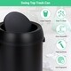 preview thumbnail 10 of 28, 17 Gallon/65 Liter Stainless Steel Trash Can, Round Trash Can