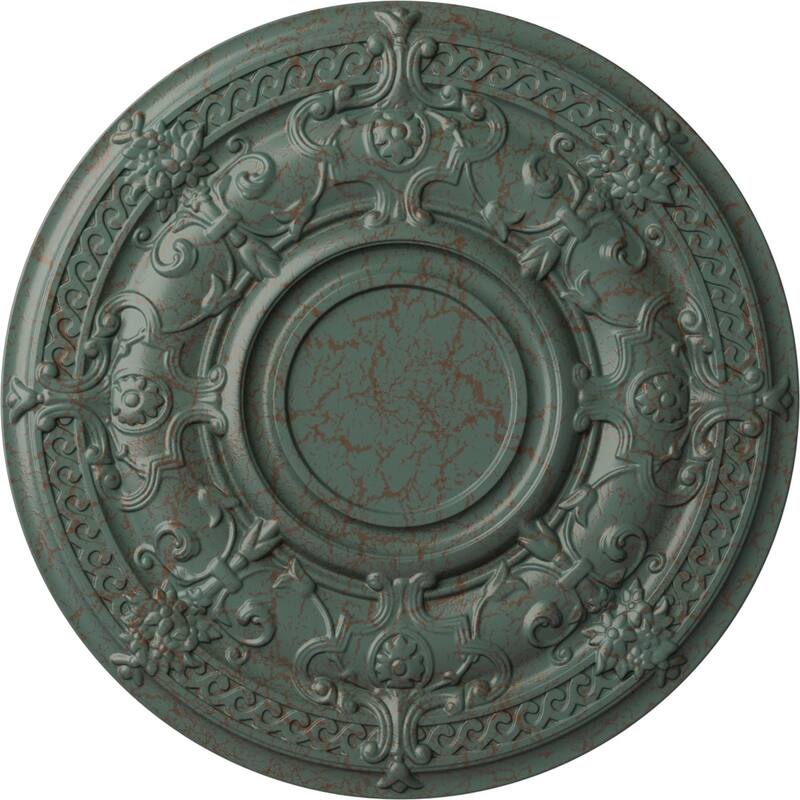 33 7/8"OD x 1 3/8"P Dauphine Ceiling Medallion