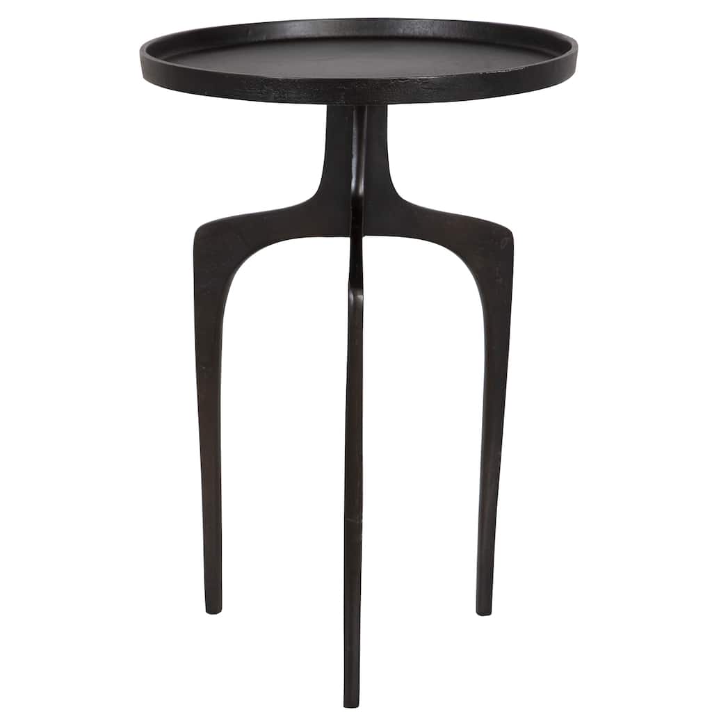 Aluminum Round Accent Table