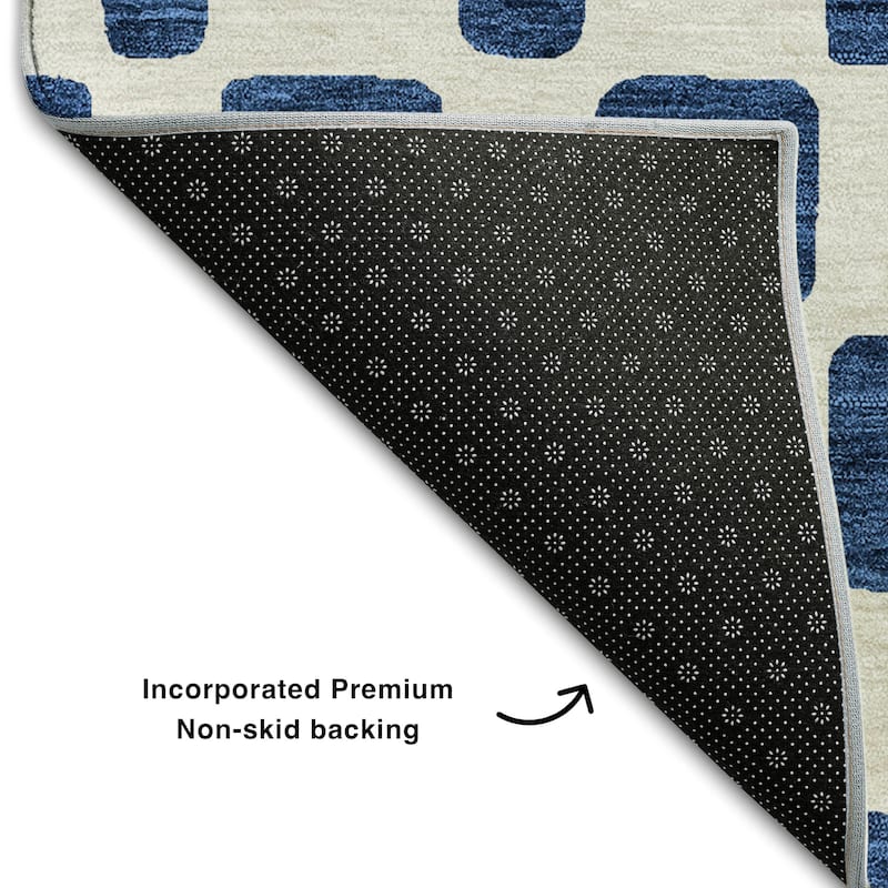 Premium Washable Super Soft Modern Hope Mayfield Rug