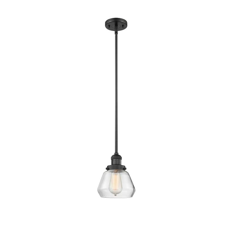 Innovations Lighting Fulton Single Light 7" Wide Mini Pendant with