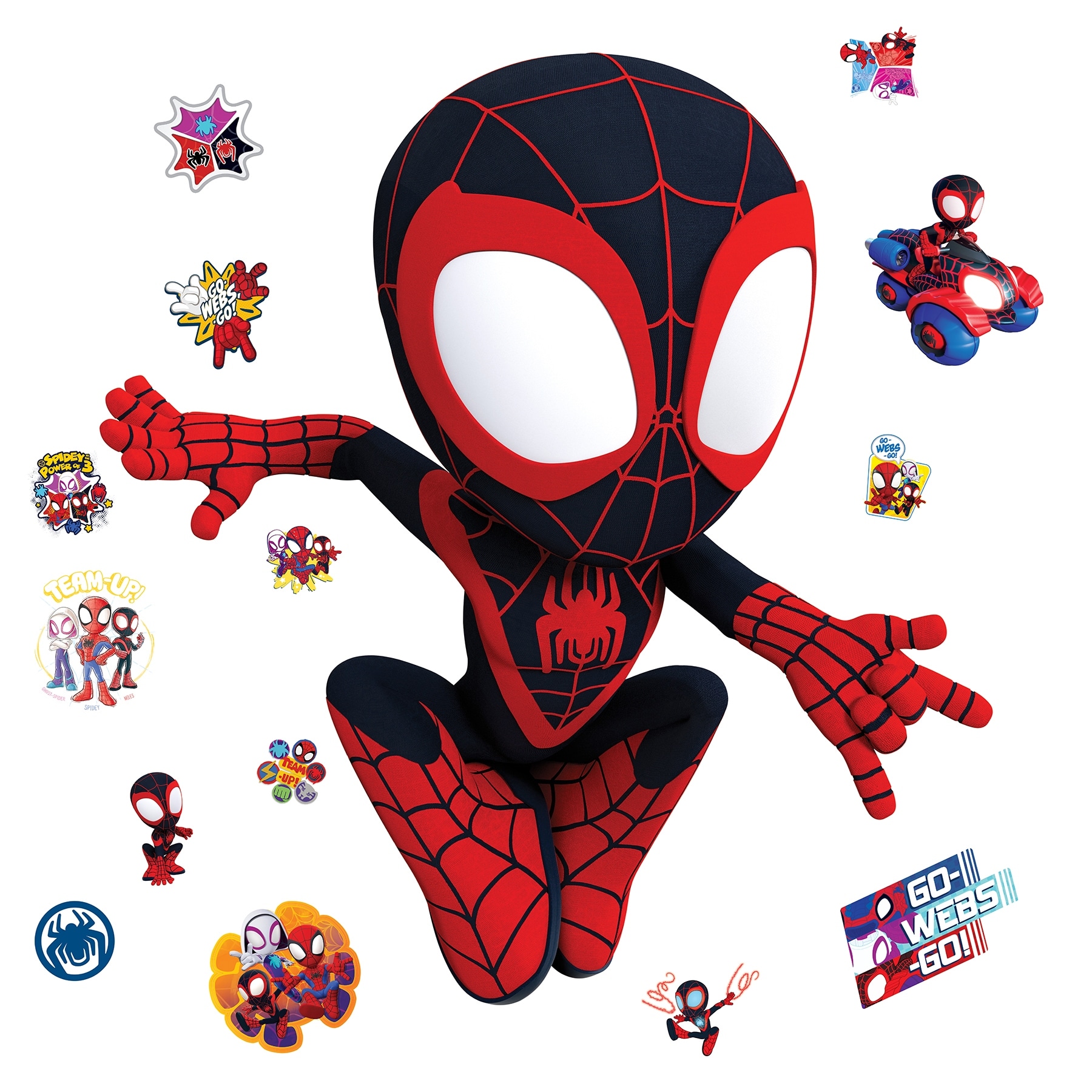 Marvel's Spidey And His Amazing Friends: Spin Wall Decals