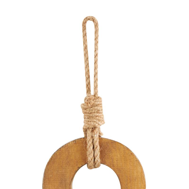Multi Colored Metal 5 Hangers Wall Hook