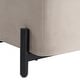 preview thumbnail 13 of 15, Studio Living Kendari Small Storage Ottoman in Velvet Fabric