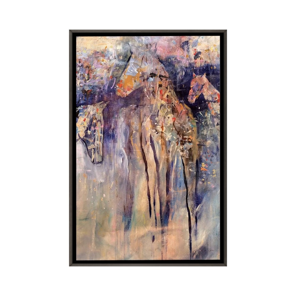 iCanvas "Party Barn" by Julian Spencer Framed