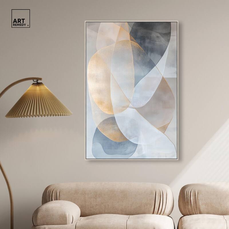 Blue Haze Canvas by Art Remedy