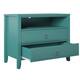 The Novogratz Her Majesty 2 Drawer Nightstand