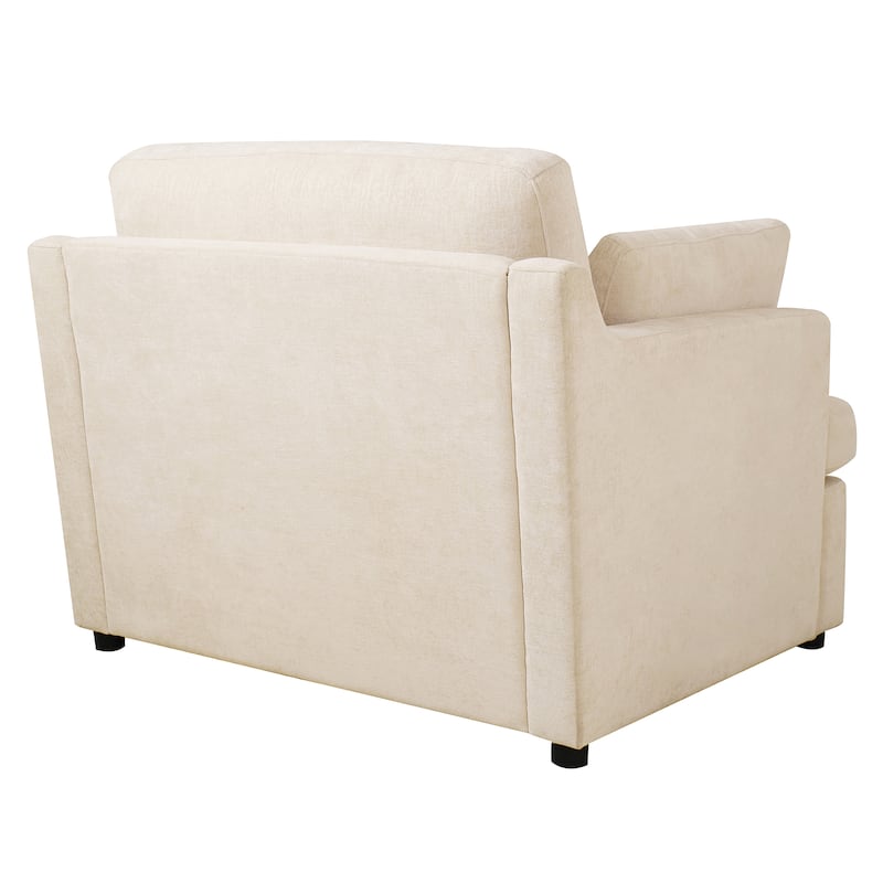 Upholstered Velvet Accent Chair with Pillow, Modern Single Sofa Chair for Living Room, Bedroom, Lounge, Reading Nook