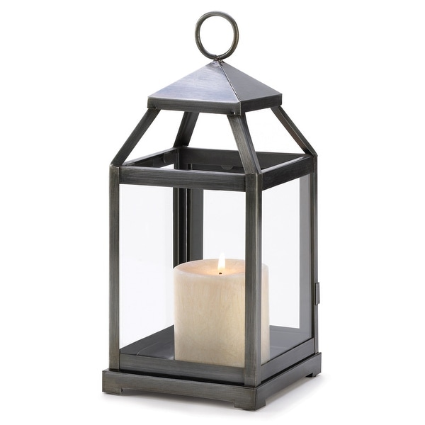 Top Sale Rustic Silver Contemporary Candle Lantern