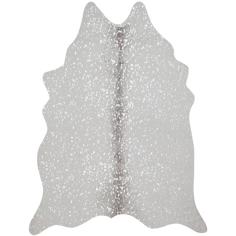 Alexander Home Clayton Faux Cowhide Area Rug