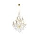preview thumbnail 15 of 14, Giselle 12 light Gold Chandelier Clear Royal Cut Crystal - One Size