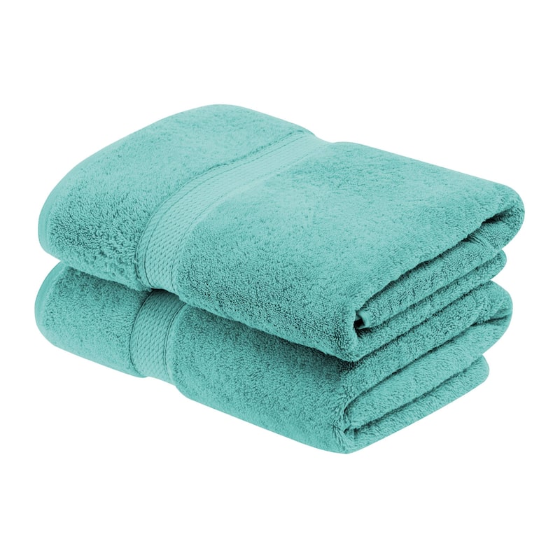 Superior Egyptian Cotton Pile Heavyweight Bath Towel Set of 2