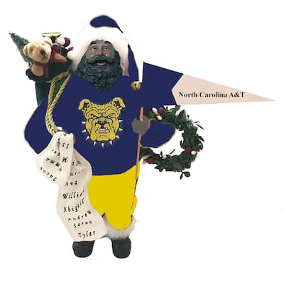 12" North Carolina A&T Proud Santa