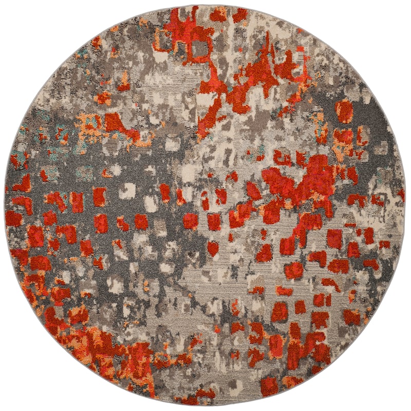 SAFAVIEH Monaco Panna Boho Abstract Modern Watercolor Area Rug