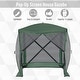 preview thumbnail 3 of 14, Outsunny 7'x7' Pop Up Camping Canopy Tent with Ventilating Mesh Screen, Portable Carry Bag for Outdoor Party
