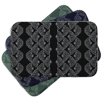 Dotted Decor Bath Mat