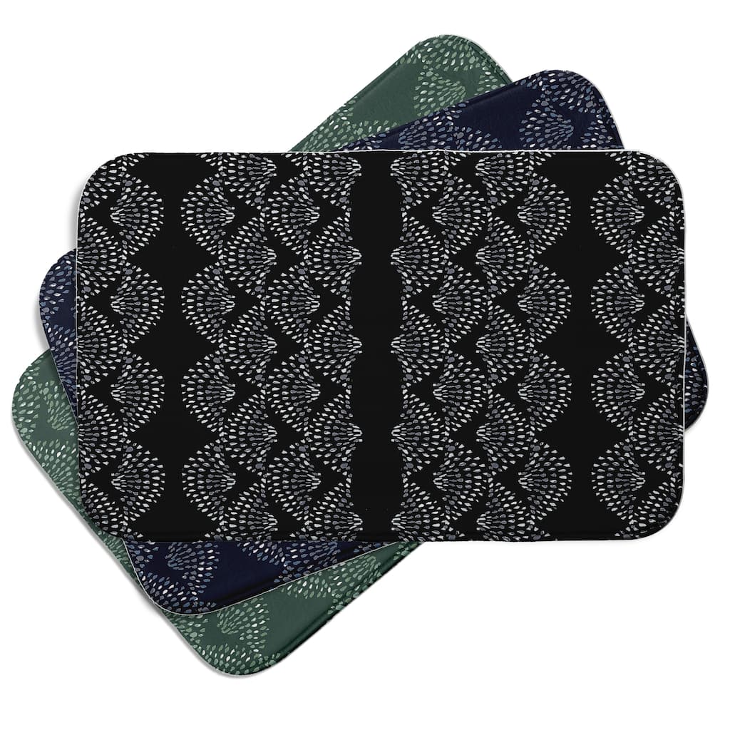 Dotted Decor Bath Mat