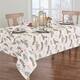 Porch & Den Pembrooke Weathered Holiday Tree Trimmings Tablecloth