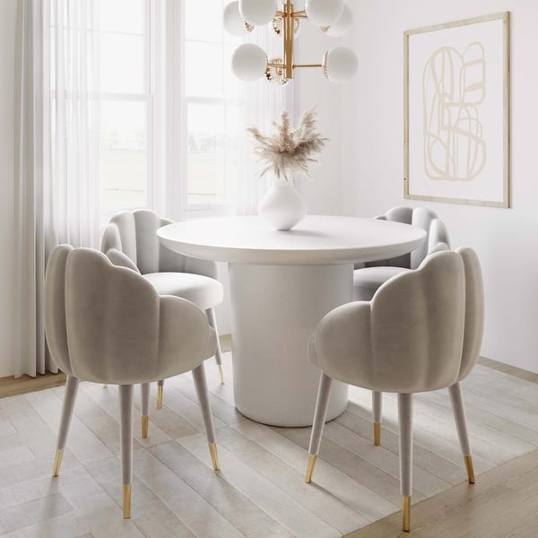slide 2 of 11, Gardenia Velvet Dining Chair