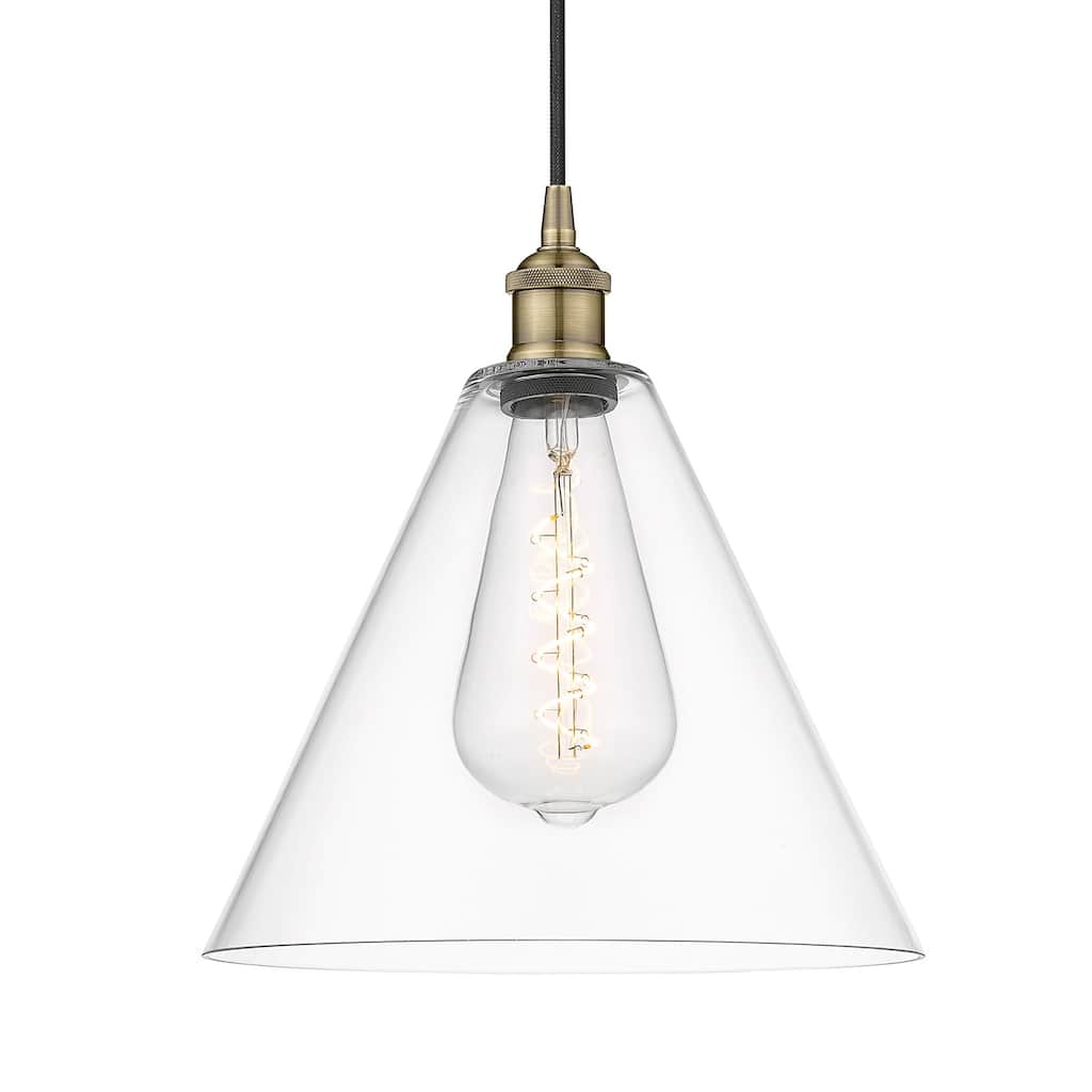 Innovations Lighting 616-1P-14-12 Berkshire Pendant Berkshire 12" Wide
