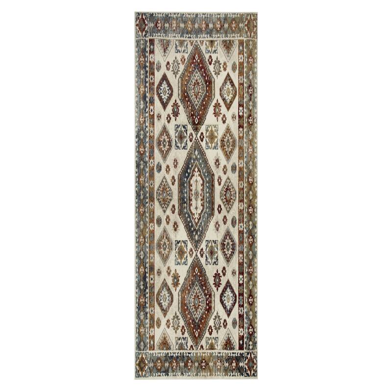 Superior Taimak Modern Geometric Indoor Runner or Area Rug