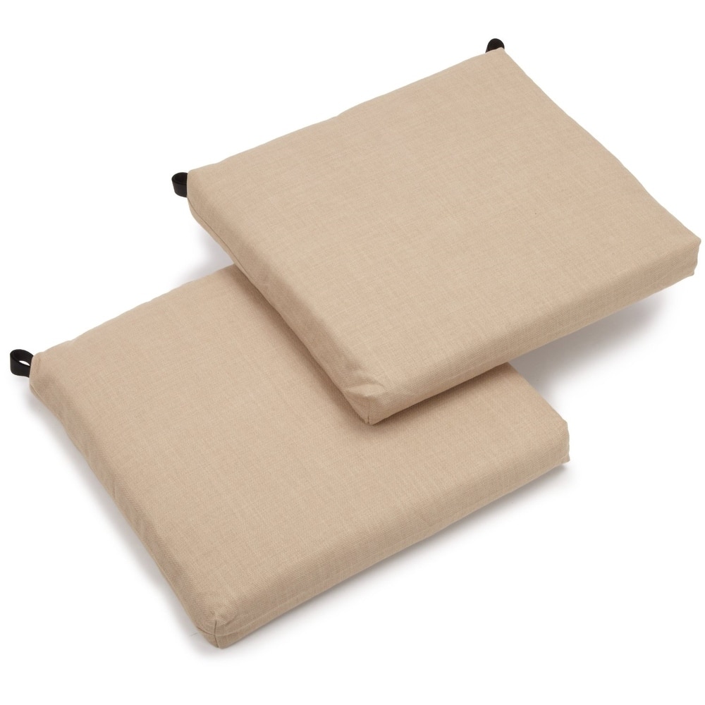 20-inch by 19-inch Outdoor Chair Cushions (Set of 2) - 20 x 19