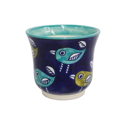 Home&Manor Ceramic Planter Multicolor