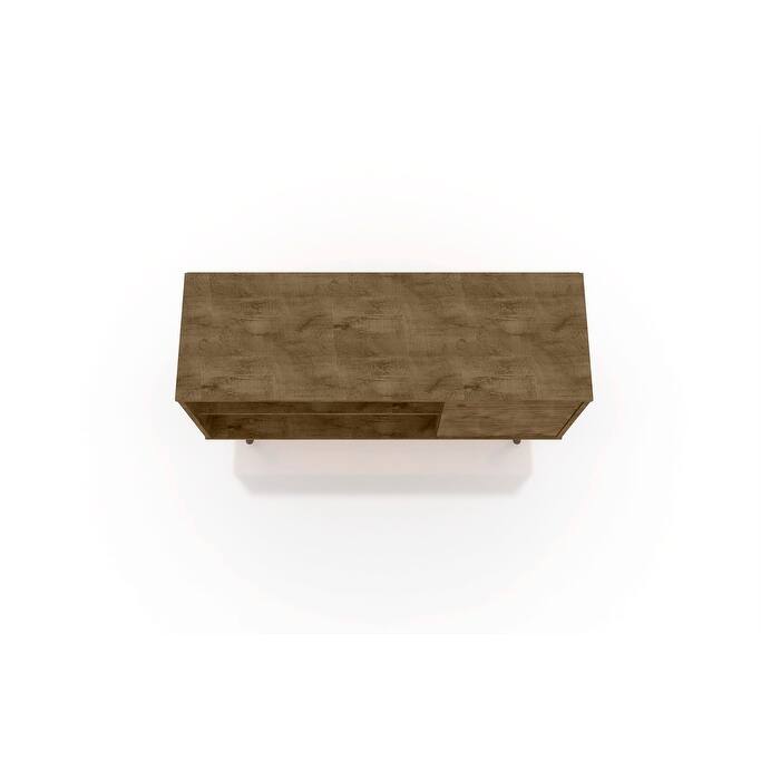 Mid-century Modern Liberty 2-shelf TV Stand