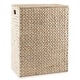 preview thumbnail 22 of 22, Large Laundry Hamper Basket w Lid and Liner Water Hyacinth
