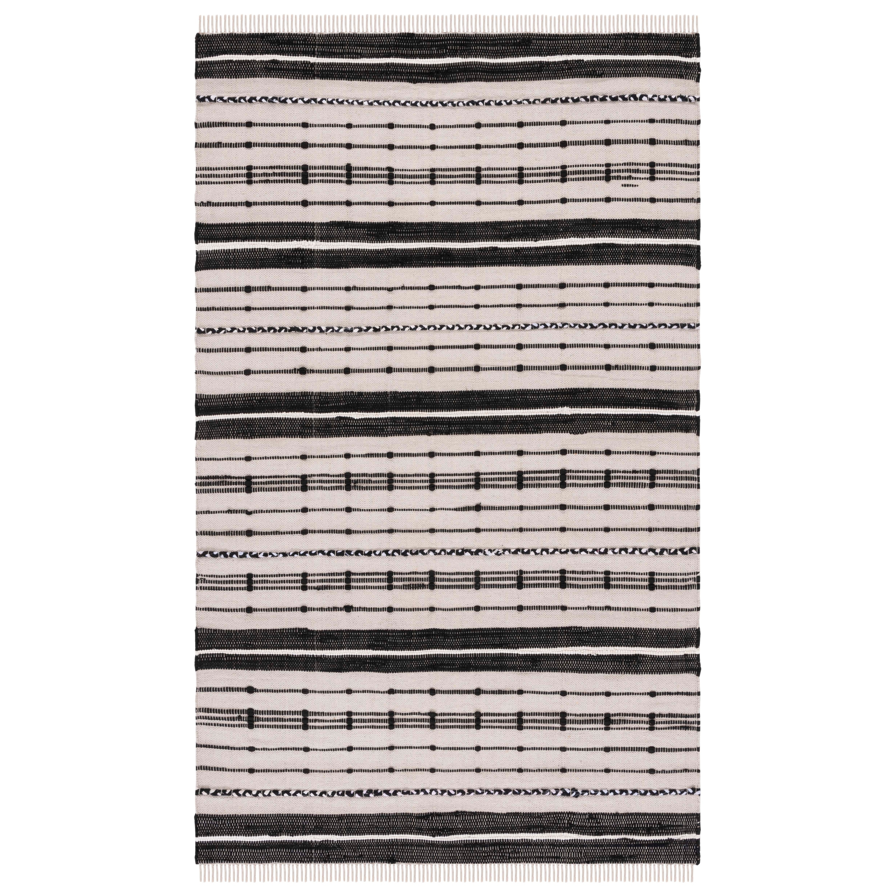 SAFAVIEH Handmade Striped Kilim Isolinda Flatweave Cotton Rug