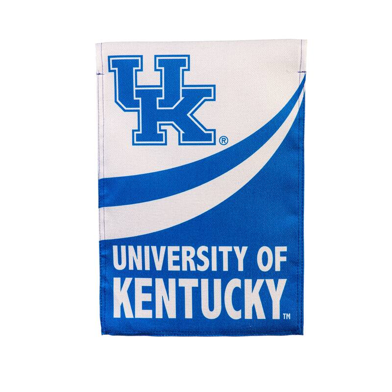 University of Kentucky Burlap Flag Garden Size