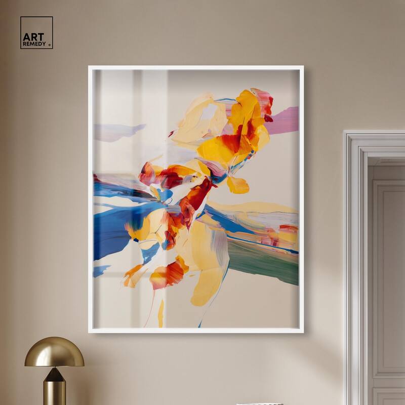 Flippant Bloom III Shadowbox by Art Remedy