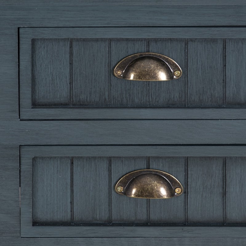 Crestway Navy Rustic Entryway Console Table On Sale Bed Bath