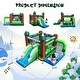preview thumbnail 3 of 6, Costway 6-in-1 Winter Themed Snowman Inflatable Castle kids Jumping - 11 x 12.5 x 8ft (L x W x H)
