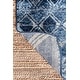 preview thumbnail 9 of 20, Nuloom Transitional Saha Tribal Geo Striped Area Rug