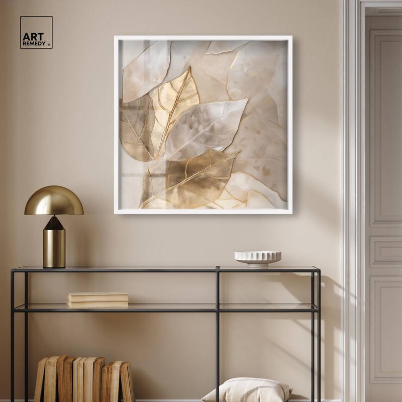 Golden Boughs Shadowbox by Art Remedy