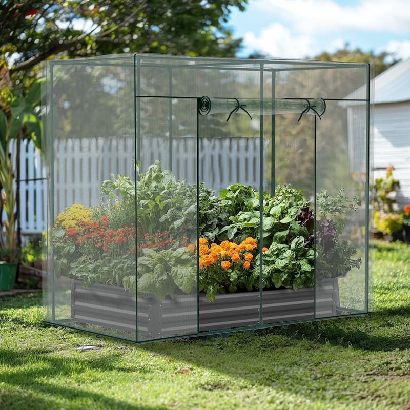 Crop Cages For Garden Plant, Plant Protection Tent With Zippered Door