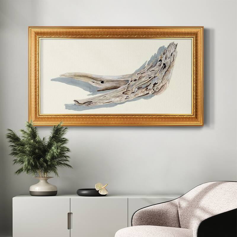 Driftwood Study III Premium Framed Canvas- Ready to Hang