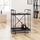 preview thumbnail 11 of 16, Eden Antique Firwood Bar Cart by Christopher Knight Home
