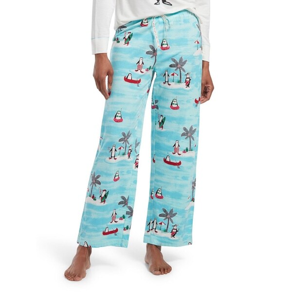 Hue Sleepwear Women's Penguin On Vacay Long Pajama Pants - Overstock ...