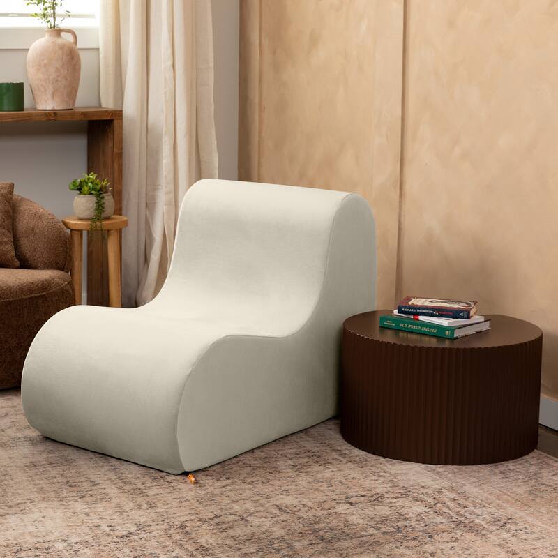 Jaxx Midtown Living Room Accent Chair - Ivory