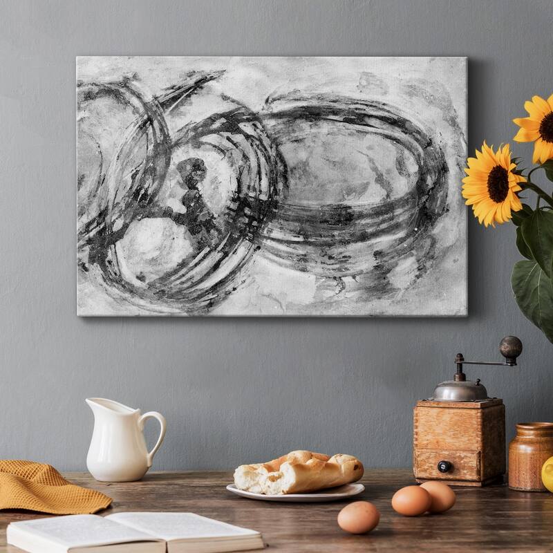 Infinity Rings II Premium Gallery Wrapped Canvas - Ready to Hang